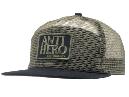 ANTIHERO RESERVE PATCH MESH SNAPBACK ARMY Cheap