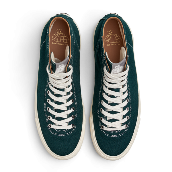 LAST RESORT AB VM001 HI CANVAS EMERALD WHITE on Sale