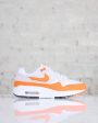 Nike Women s Air Max 1 Neutral Grey Safety Orange-White-Black on Sale