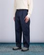 nanamica Double Pleat Hybrid Chino Pant Navy Supply