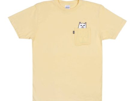 RIP N DIP LORD NERMAL POCKET TEE YELLOW Hot on Sale