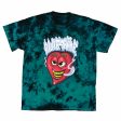 BLUETILE STONED HEART TIEDYE T-SHIRT GREEN on Sale