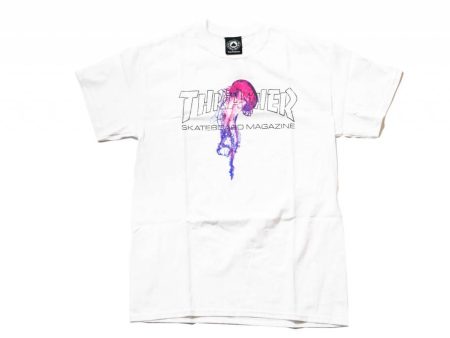 THRASHER ATLANTIC DRIFT S S T-SHIRT WHITE Cheap