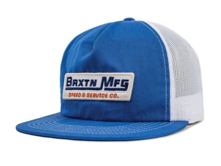 BRIXTON TRACTION MESH HAT ROYAL   WHITE Discount