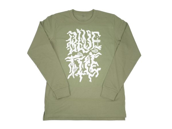 BLUETILE TRAVIS GRAPHIC LONG SLEEVE GREEN on Sale