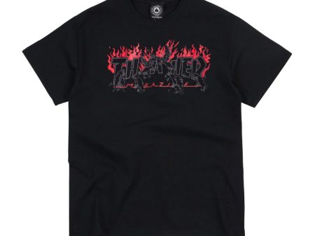 THRASHER CROW T-SHIRT BLACK For Discount