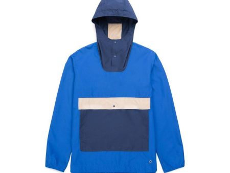 HERSCHEL SUPPLY CO VOYAGE ANORAK SURF THE WEB   PEACOAT   INCENSE Supply