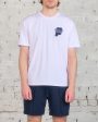 Reigning Champ x Prince Copper Jersey T-Shirt White Navy For Sale