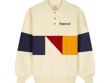 Yacht Club 3-Button Sweatshirt on Sale