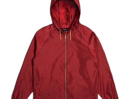 BRIXTON CLAXTON JACKET BURGUNDY Cheap