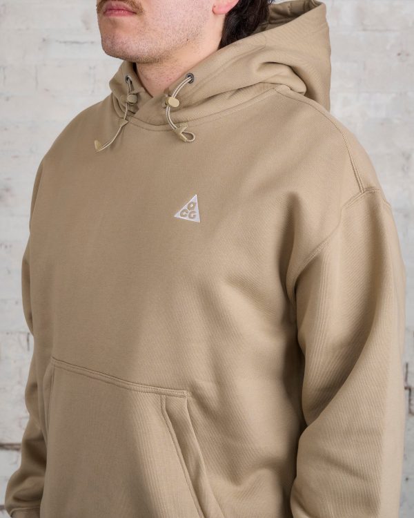 Nike ACG Therma-FIT  Tuff Fleece  Hooded Sweatshirt Khaki Summit White Summit White Sale