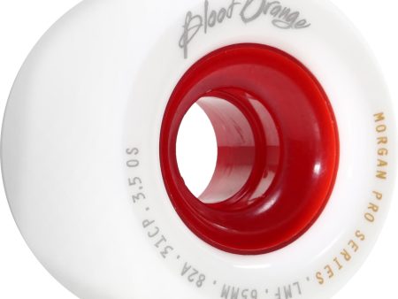 BLOOD ORANGE MORGAN 70MM 82A WHITE RED Hot on Sale