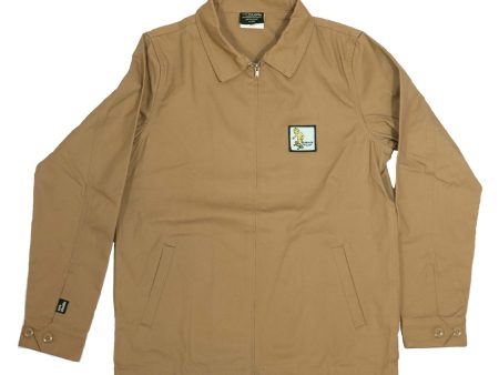 BLUETILE X GONZ UNION JACKET KHAKI Cheap