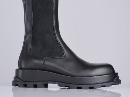 Jil Sander+ Vibram Arctic Grip Ankle Boot Black For Discount