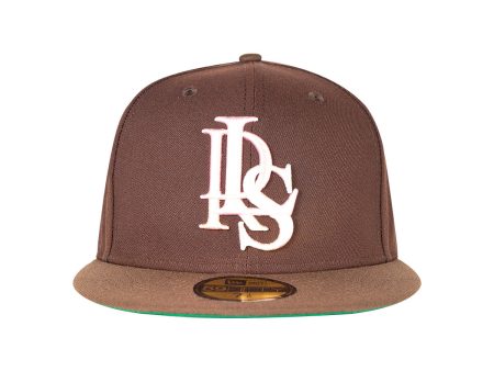 Brown Pink Interlock Fitted Hot on Sale