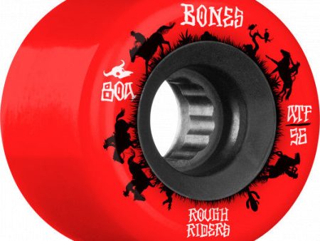 BONES ATF ROUGH RIDER WRANGLERS 80A 56MM RED Supply