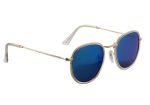 GLASSY SUNHATERS HUDSON POLARIZED CLEAR BLUE MIRROR For Cheap