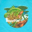 BLUETILE WILDERNESS BASS T-SHIRT FRESHWATER BLUE Online Hot Sale