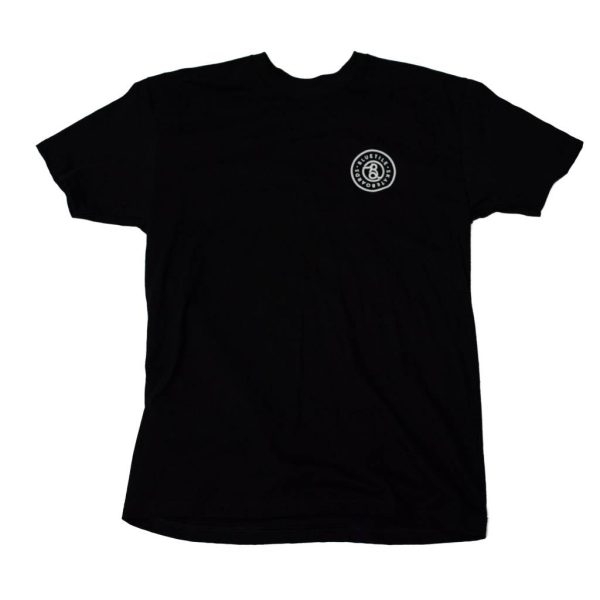 BLUETILE SUPPLY CO T-SHIRT BLACK   WHITE For Cheap