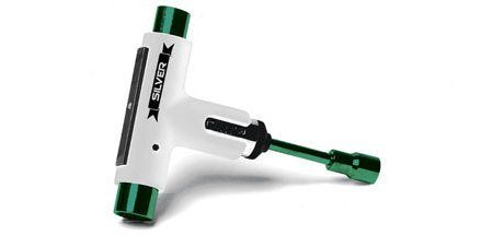 SILVER SKATE TOOL WHITE   GREEN Discount