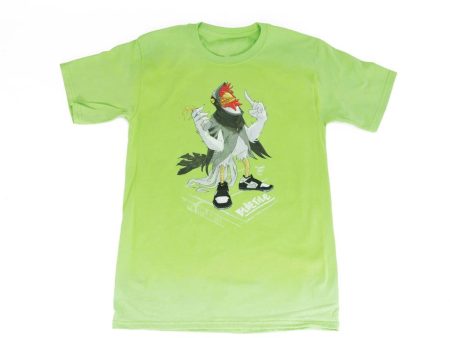 BLUETILE STAPLE PANDA PIGEON T-SHIRT LIME GREEN Sale