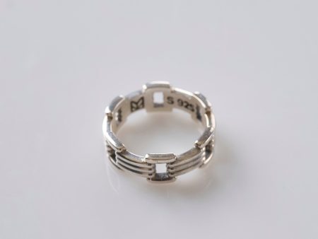 Maple Lui Link Ring Silver 925 For Sale