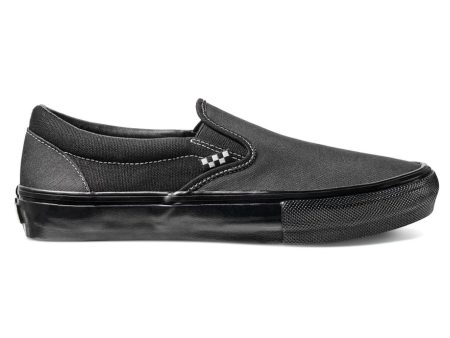 VANS SKATE SLIP-ON BLACK Online now