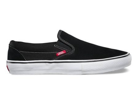 VANS SLIP-ON PRO BLACK   WHITE Online Sale