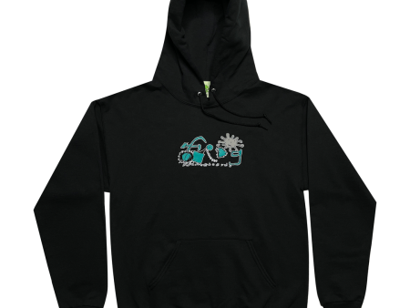 FROG SPLAT LOGO HOODIE BLACK Hot on Sale