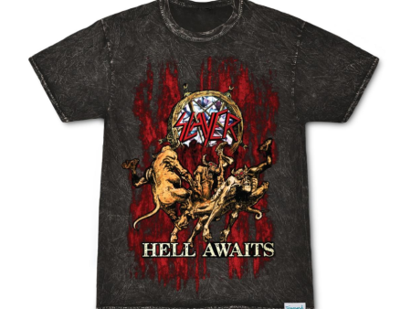 DIAMOND x SLAYER HELL AWAITS T-SHIRT Hot on Sale