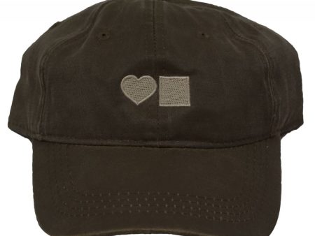 BLUETILE WAXED CANVAS DAD HAT OLIVE Online Hot Sale