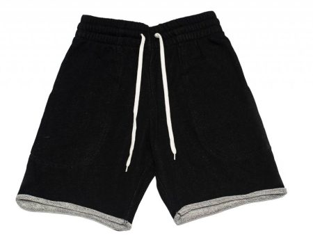 BLUETILE SURPLUS SWEAT SHORT BLACK For Cheap