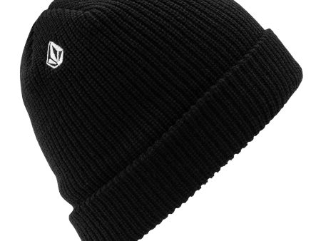 VOLCOM FULL STONE BEANIE BLACK Hot on Sale