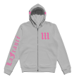 111 Full Zip Up Hoodie Fashion