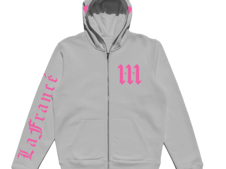 111 Full Zip Up Hoodie Fashion