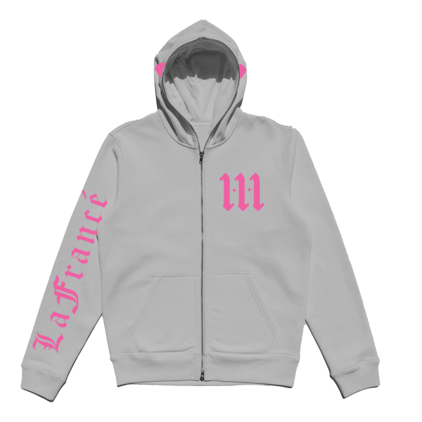 111 Full Zip Up Hoodie Fashion