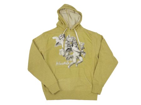 BLUETILE ANGELS GRAPHIC HOODIE GOLDEN WHEAT on Sale