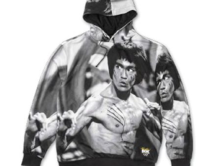 DGK X BRUCE LEE SCRATCH FLEECE HOODIE Supply