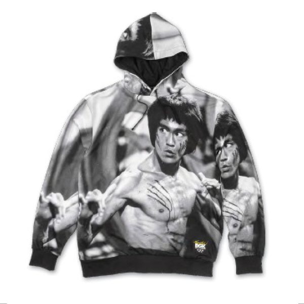 DGK X BRUCE LEE SCRATCH FLEECE HOODIE Supply