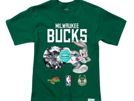 DIAMOND x SPACE JAM x BUCKS T-SHIRT For Sale