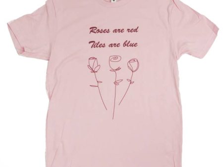 BLUETILE VINTAGE ROSES T-SHIRT PINK Supply