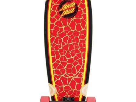 SANTA CRUZ FLAME DOT CRUZER PINTAIL 33  Sale