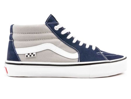 VANS SKATE GROSSO MID DRESS BLUE For Discount