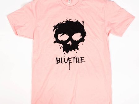 ZERO X BLUETILE SKULL T-SHIRT PINK Sale