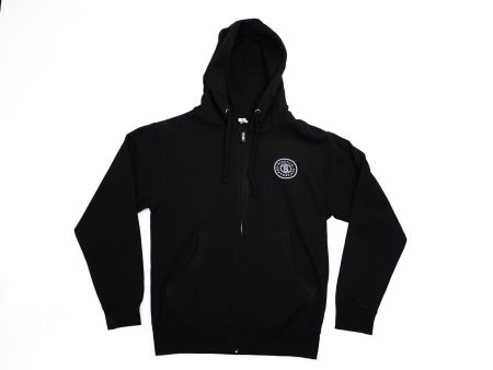 BLUETILE SUPPLY CO. ZIP HOODIE BLACK For Cheap