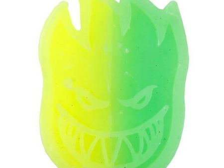 SPITFIRE SWIRL FACE CURB WAX GREEN YELLOW Cheap