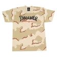 THRASHER CALLIGRAPHY T-SHIRT DESERT CAMO Hot on Sale