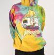 BLUETILE MUNCHIES DELIVERY TIEDYE HOODIE For Sale