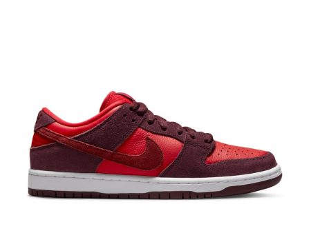 NIKE SB DUNK LOW PRO BURGUNDY CRUSH TEAM RED-UNIVERSITY RED Cheap