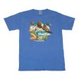 BLUETILE WILDERNESS DUCKS T-SHIRT FORTE BLUE Hot on Sale